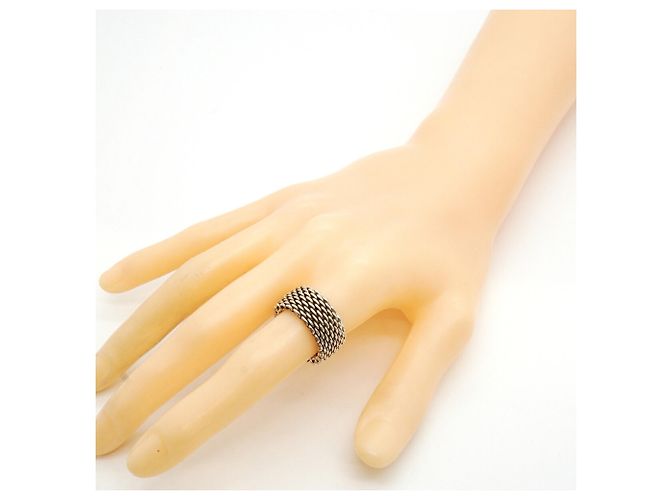 Autre Marque Anello Tiffany & Co. Somerset Mesh - vista 6