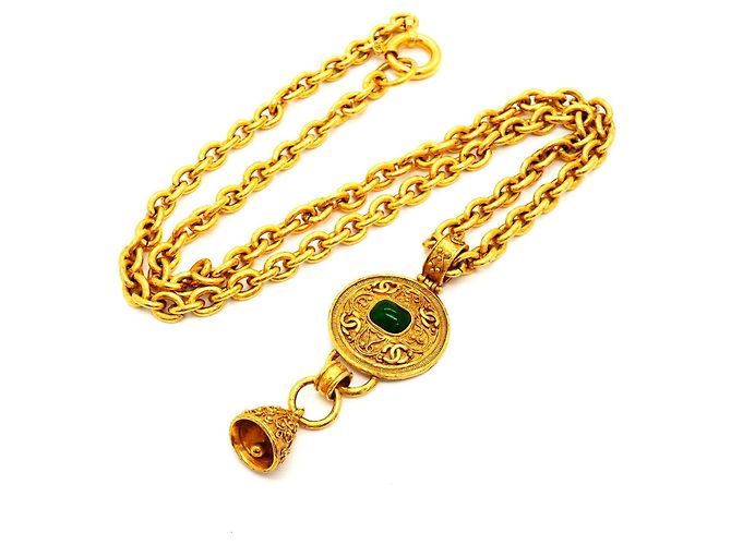 Collar Chanel Coco Mark Circle - vista 3