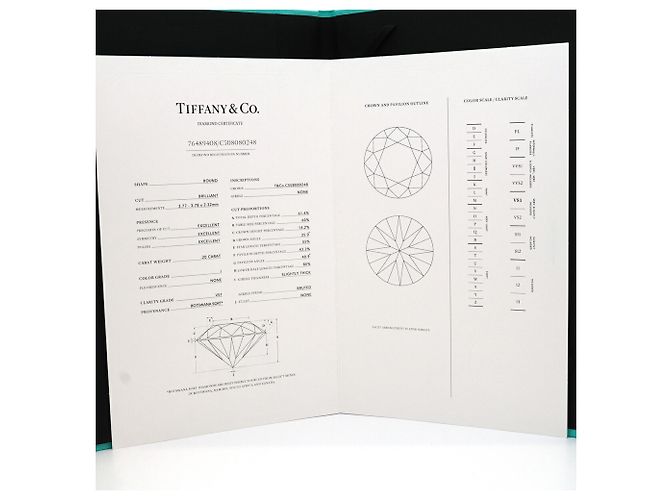 Autre Marque Tiffany & Co. True Verlobungsring - Ansicht 8