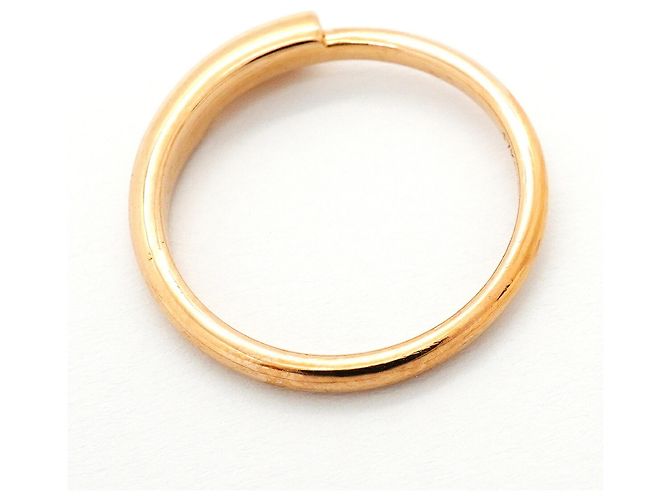 Hermès Hermes Ehering aus 18K Rosengold mit Diamanten - Ansicht 8