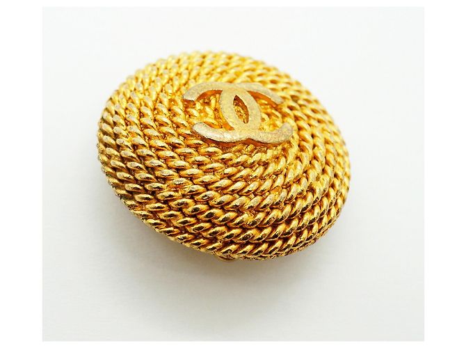 Pendientes de clip Chanel Gold - vista 6