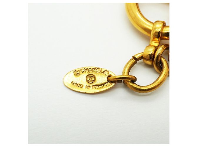 Colar banhado a ouro Chanel - vista 5