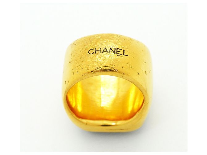 Anello a fascia Chanel placcato oro - vista 4