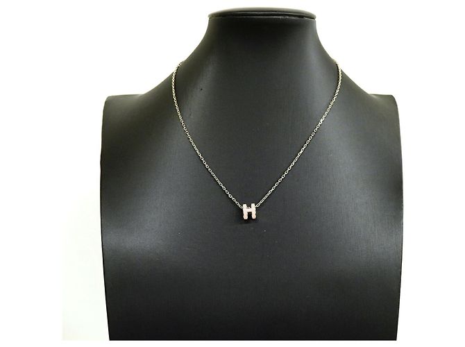 Hermès Hermes Mini Pop H Metall Halskette - Ansicht 7