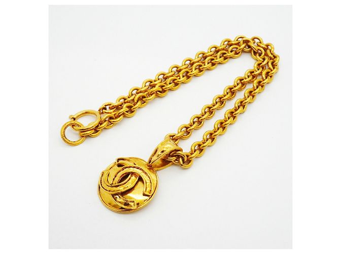 Collana Chanel placcata oro - vista 3