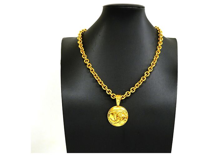 Collana Chanel placcata oro - vista 6