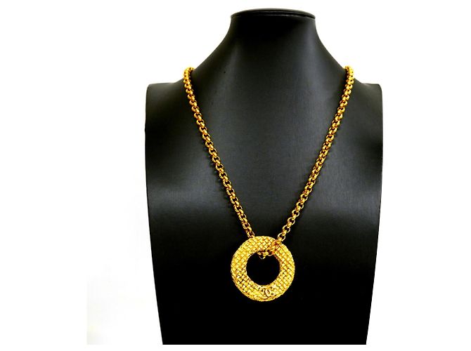 Colar Chanel Coco Mark Circle - vista 6