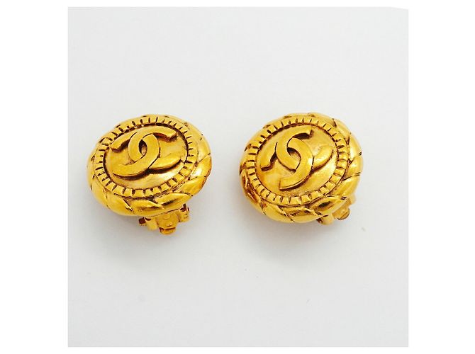 Orecchini a clip Chanel Coco Mark Circle - vista 2