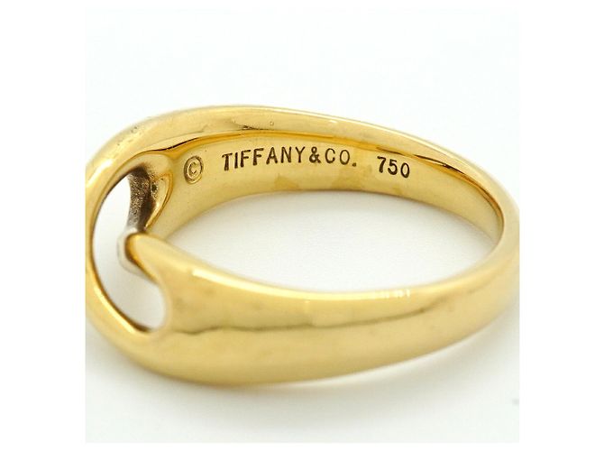 Autre Marque Tiffany & Co. Infinity Ring in 18K Gelbgold - Ansicht 4
