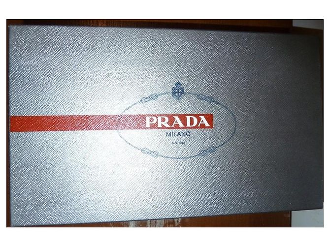 Prada Mocassini in Pelle Blu - vista 15