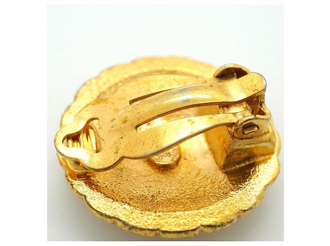 Orecchini a clip placcati oro Chanel - vista 6