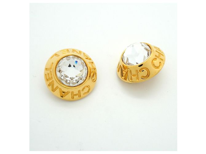 Chanel Gold Clip Earrings - view 2