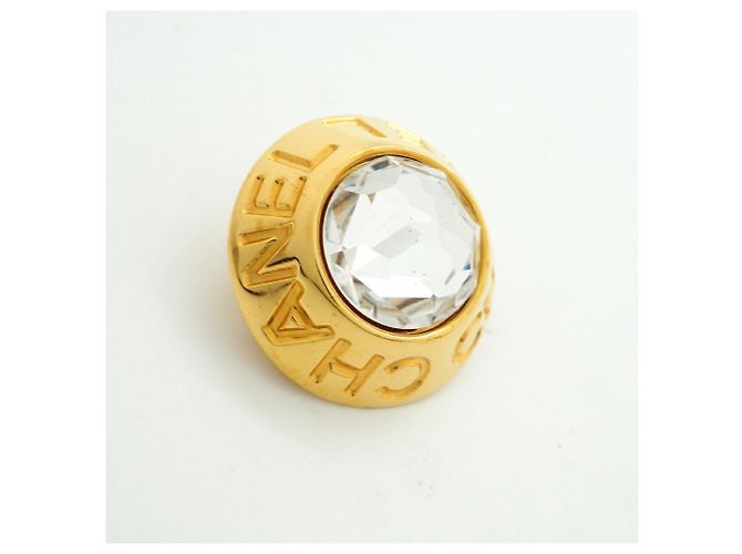 Chanel Gold Clip Earrings - view 6