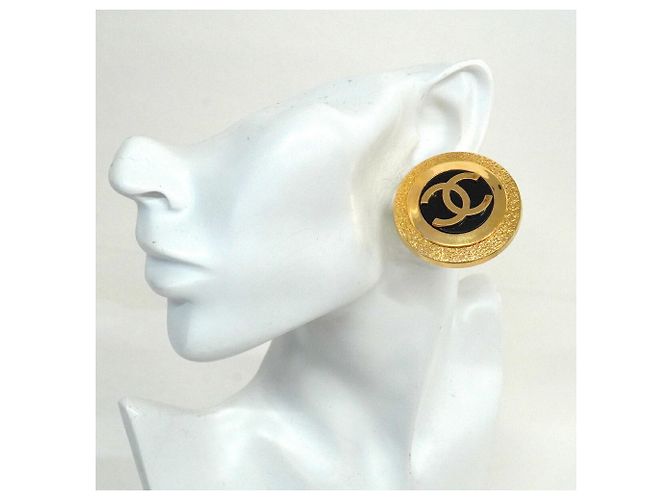 Orecchini a clip Chanel placcati oro - vista 5