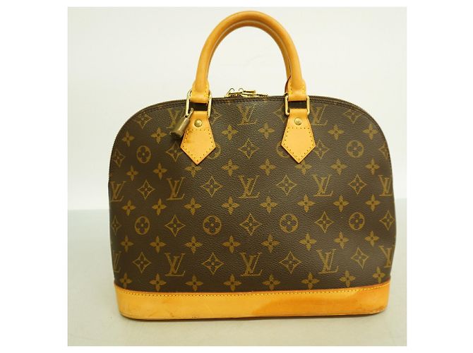 Sac à main Louis Vuitton Monogram Alma - vue 9