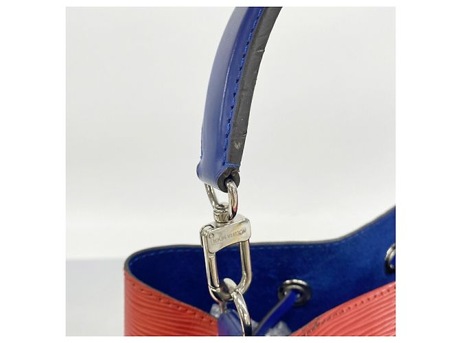 Néonoé Sac à main Louis Vuitton Epi NeoNoe M54365 Blue Coquelicot - vue 10
