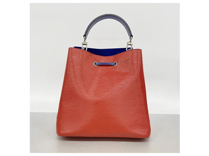 Néonoé Sac à main Louis Vuitton Epi NeoNoe M54365 Blue Coquelicot - vue 17