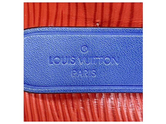 Néonoé Sac à main Louis Vuitton Epi NeoNoe M54365 Blue Coquelicot - vue 5