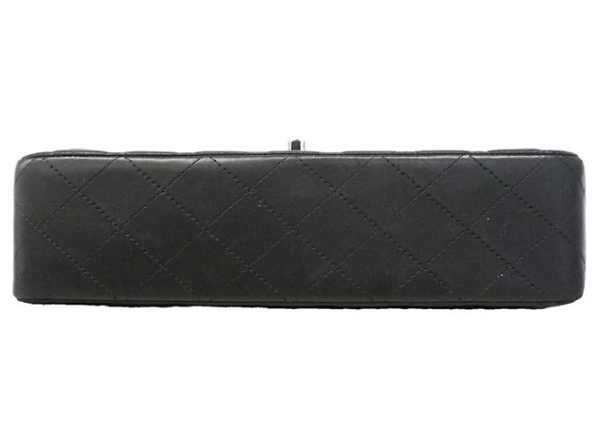 Borsa a tracolla Chanel Matelassé in pelle nera - vista 3