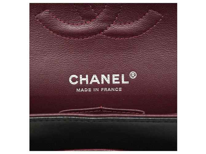 Borsa a tracolla Chanel Matelassé in pelle nera - vista 5