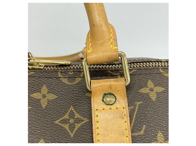 Louis Vuitton Brown Boston Monogram Keepall Bandoulière 55 - vista 10