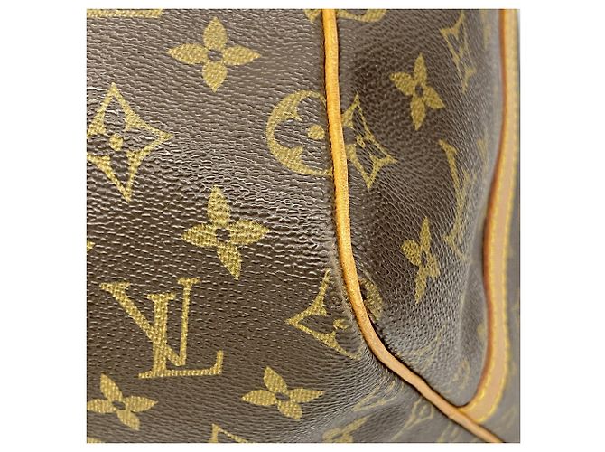 Louis Vuitton Brown Boston Monogram Keepall Bandoulière 55 - vista 6