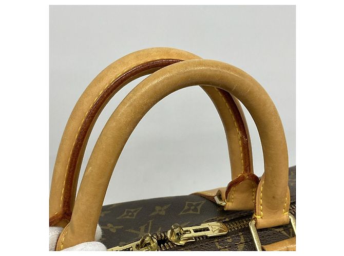 Louis Vuitton Brown Boston Monogram Keepall Bandoulière 55 - vista 7