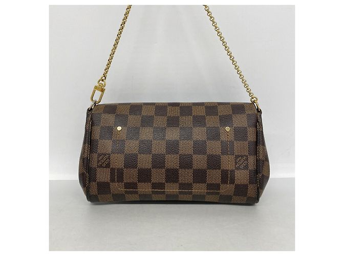 Borsa Louis Vuitton Damier Favorite PM - vista 11