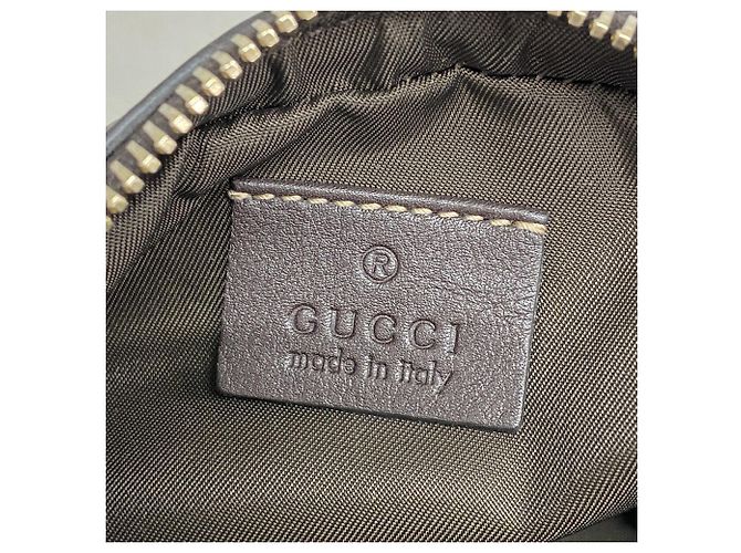 Bamboo Pochette Gucci en toile GG avec bambou - vue 5