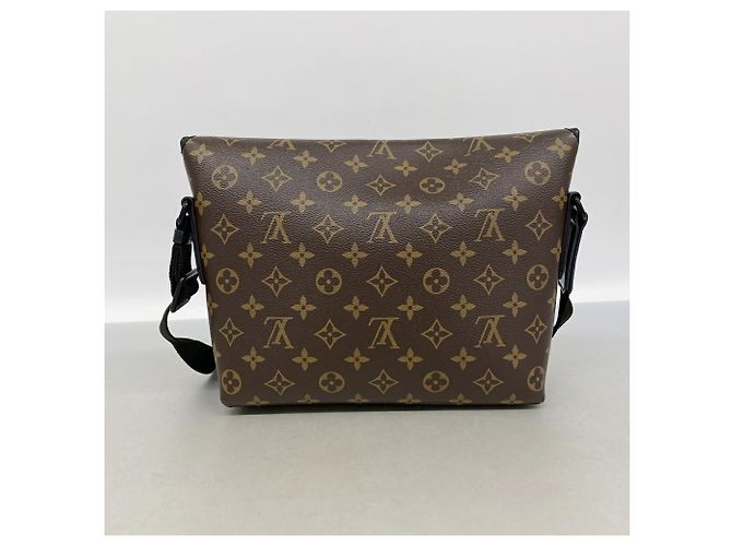 Borsa a tracolla magnetica Louis Vuitton Monogram Macassar - vista 10