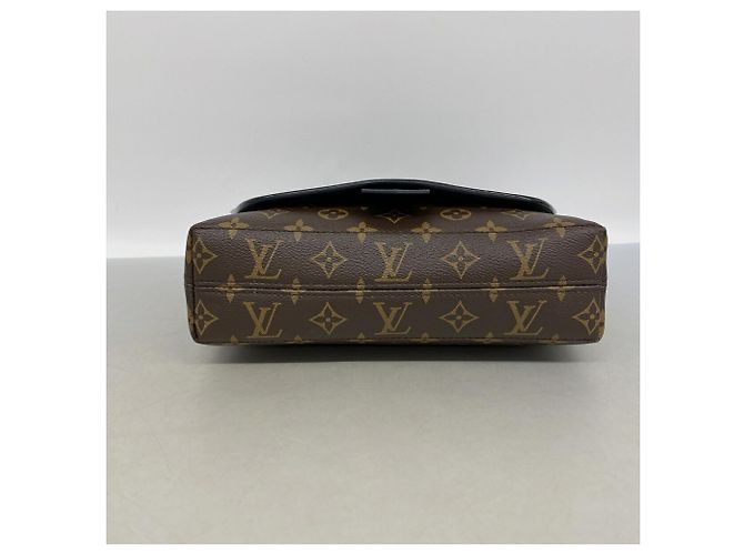 Borsa a tracolla magnetica Louis Vuitton Monogram Macassar - vista 3