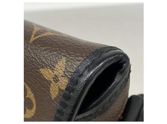 Borsa a tracolla magnetica Louis Vuitton Monogram Macassar - vista 7