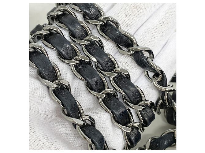 Borsa a tracolla Chanel Mini Matelassé con catena - vista 10
