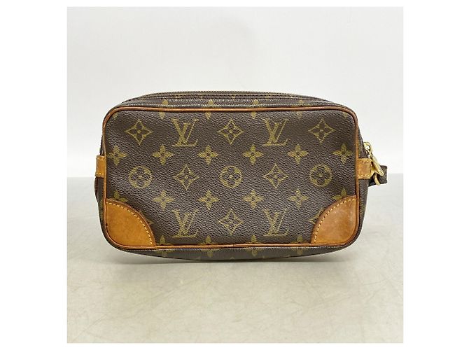 Borsa a pochette Louis Vuitton Monogram Marly Dragonne PM - vista 10