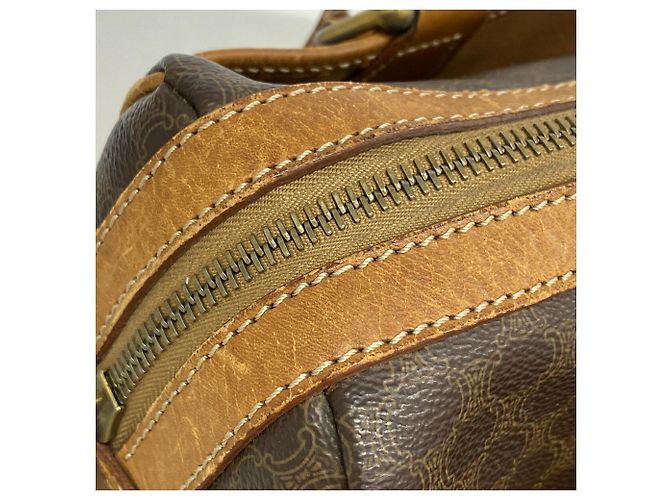 Céline Borsa Celine Macadam Brown da donna - vista 11