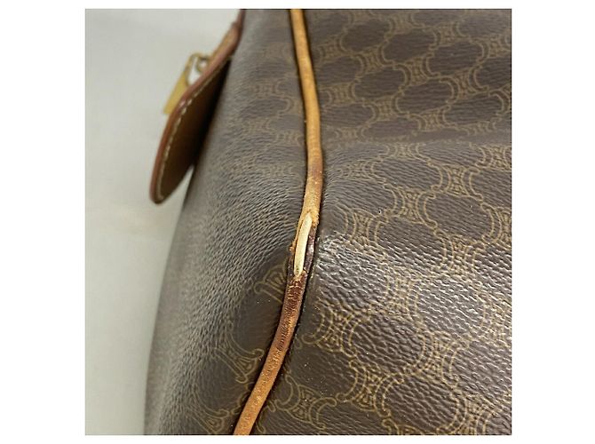 Céline Borsa Celine Macadam Brown da donna - vista 6