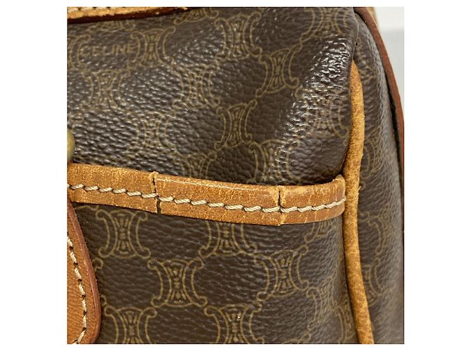 Céline Borsa Celine Macadam Brown da donna - vista 7
