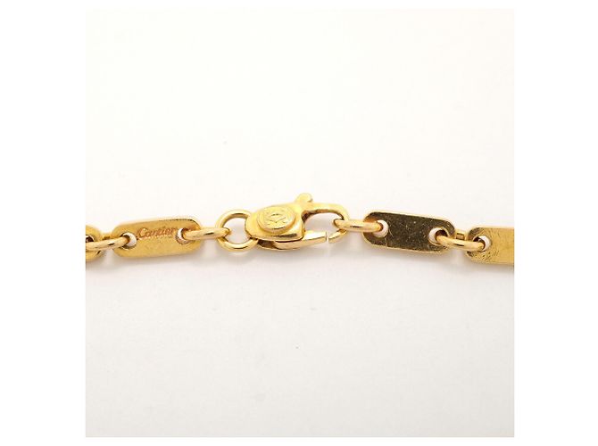 Bracciale Cartier Figaro in oro giallo 18K - vista 4
