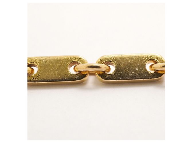 Bracciale Cartier Figaro in oro giallo 18K - vista 9