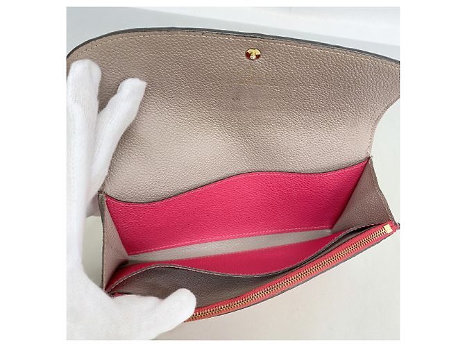 Louis Vuitton Monogram Empreinte Portefeuille Emilie Long Wallet - vista 3