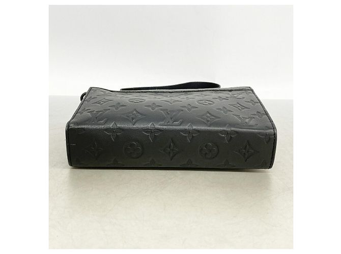 Louis Vuitton Monogram Shadow Gaston Wearable Wallet Shoulder Bag - vista 3