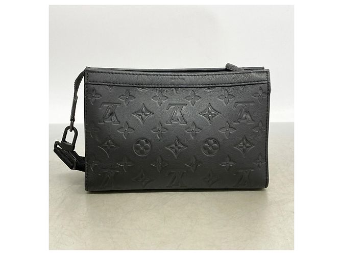 Louis Vuitton Monogram Shadow Gaston Wearable Wallet Shoulder Bag - vista 9