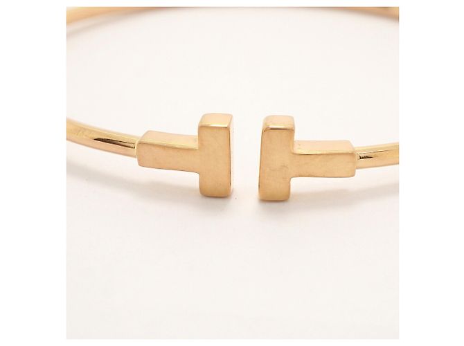 Autre Marque Tiffany & Co. Bracciale Rigido T-Wire Narrow - vista 4