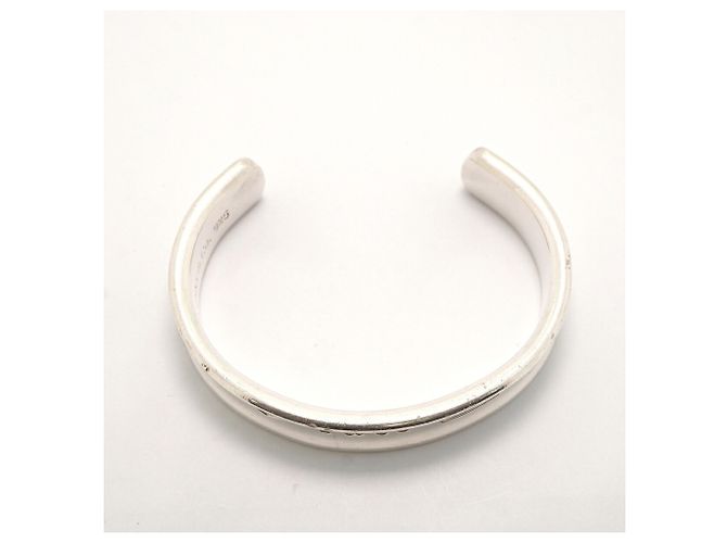 Autre Marque Tiffany & Co. 1837 Narrow Sterling Silver Bangle - vista 3