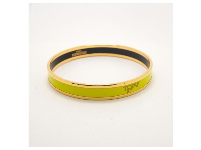 Hermès Bracciale Cloisonné Hermes Oro e Verde - vista 2