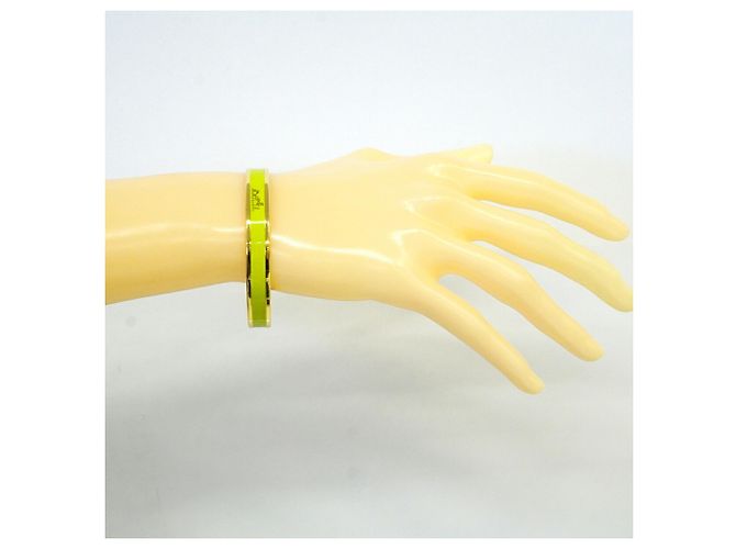 Hermès Bracciale Cloisonné Hermes Oro e Verde - vista 6