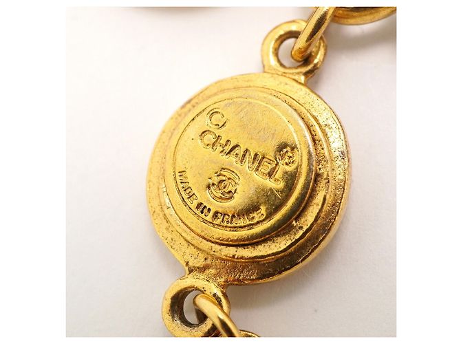 Chanel Gold Plated Charm Bracelet - view 5