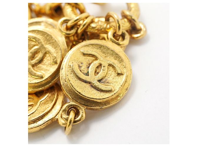 Chanel Gold Plated Charm Bracelet - view 7
