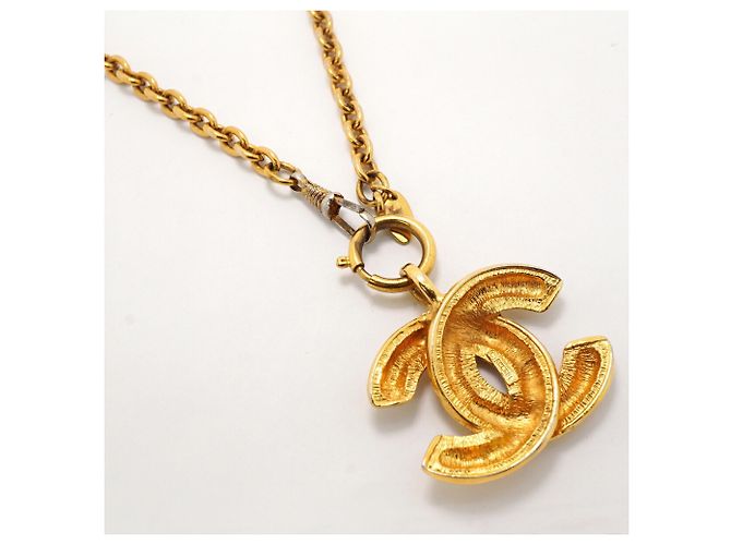 Collana Chanel placcata oro - vista 2