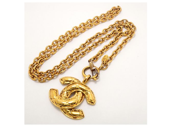 Collana Chanel placcata oro - vista 3